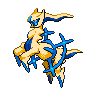 Golden Arceus Water
