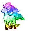 Rainbow Hyper Galaxy Rapidash