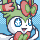 Custom Pokemon portrait for Cybelle