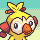 ShinyGrookey Pokemon portrait