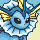 Vaporeon Pokemon portrait