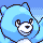CareBear (blue) Pokemon portrait