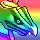 Rayquaza (rainbow) Pokemon portrait