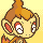 Chimchar (grin) Pokemon portrait