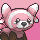 Stufful (teary-eyed) Pokemon portrait