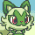 Sprigatito Pokemon portrait